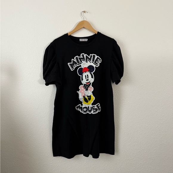 Disney Black Minnie Mouse Women’s Dress - Picture 1 of 1